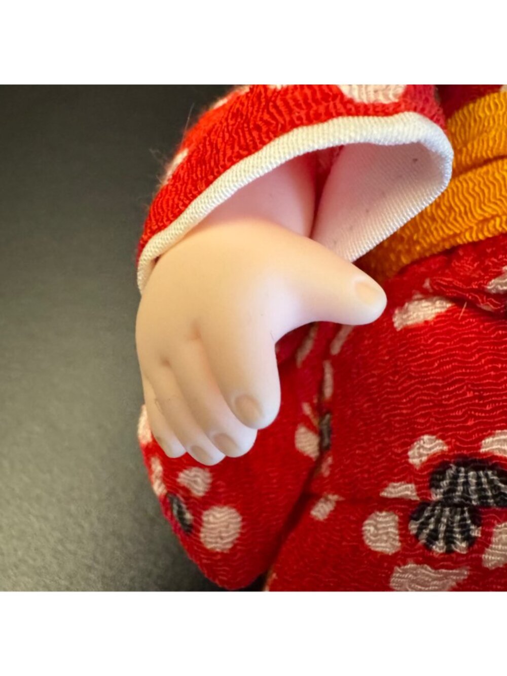 Vintage Sekiguchi Seiko Geisha Doll, Ichimatsu, Kimono, Collectible Toy 1970s. - Picture 11 of 14
